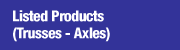 Inspection Listed Products